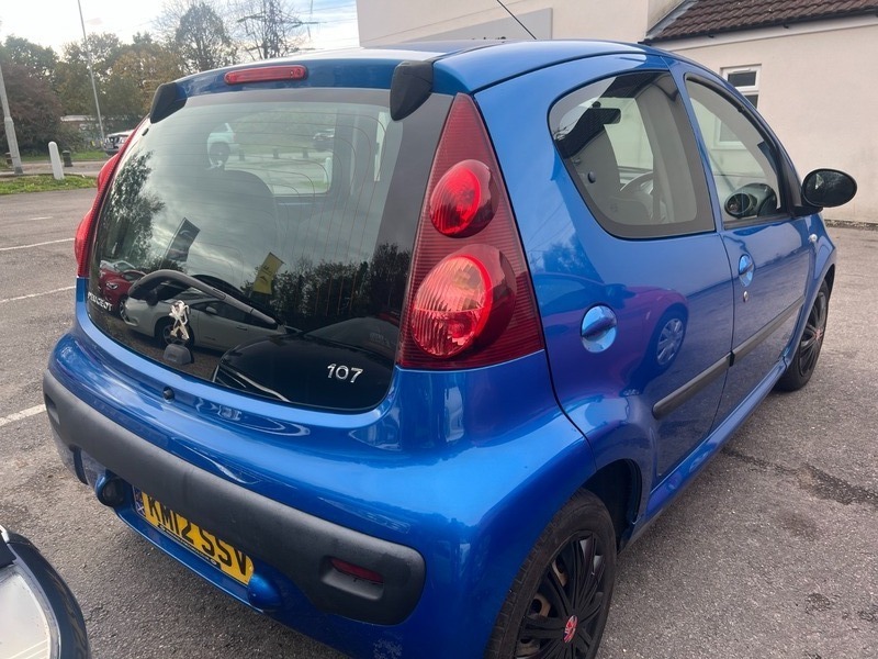 Peugeot 107 1.0 12V Active Hatchback KM12SSV Blue #4