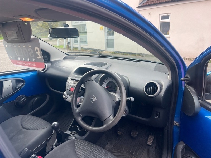 Peugeot 107 1.0 12V Active Hatchback KM12SSV Blue #6