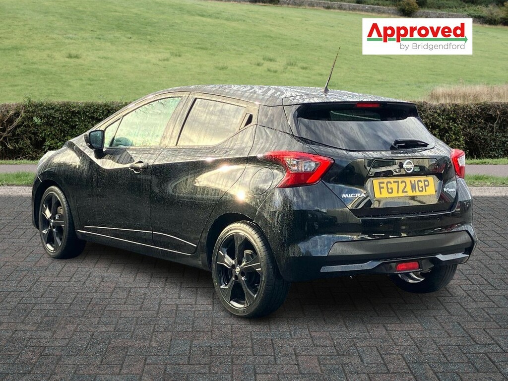 Nissan Micra 1.0 Ig-t 92 N-sport FG72WGP Black #5