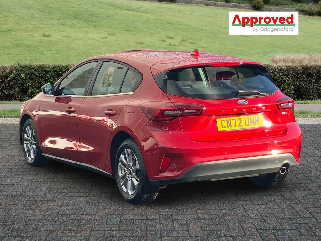 Ford Focus 1.0 Ecoboost Hybrid Mhev Titanium CN72UNM Red #5