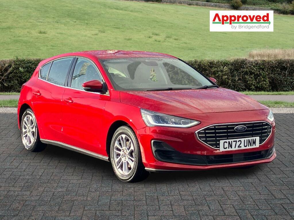 Ford Focus 1.0 Ecoboost Hybrid Mhev Titanium Red
