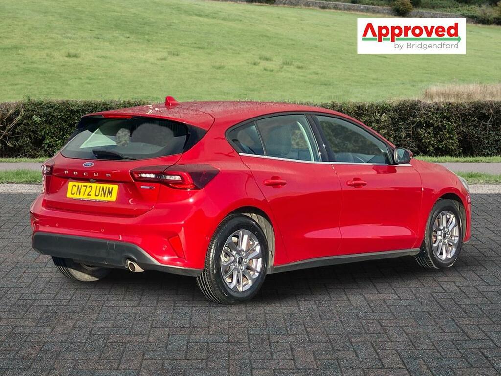 Ford Focus 1.0 Ecoboost Hybrid Mhev Titanium CN72UNM Red #3