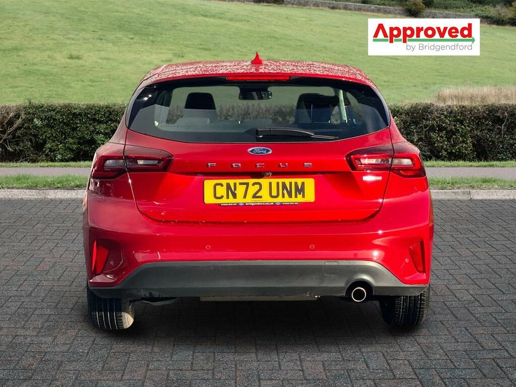 Ford Focus 1.0 Ecoboost Hybrid Mhev Titanium CN72UNM Red #4
