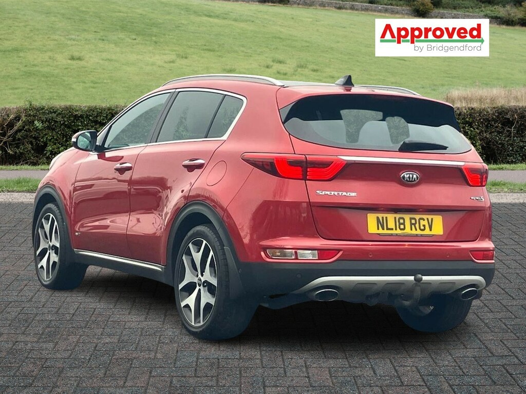 Kia Sportage 2.0 Crdi Gt-line S Awd NL18RGV Red #5