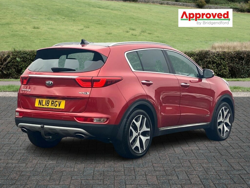 Kia Sportage 2.0 Crdi Gt-line S Awd NL18RGV Red #3