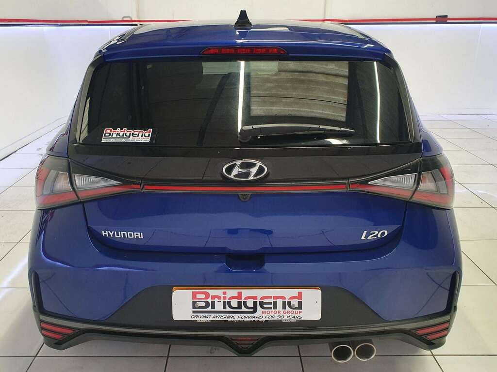 Hyundai I20 1.0 T-gdi Mhev N Line Hatchback PL22XTE Blue #4