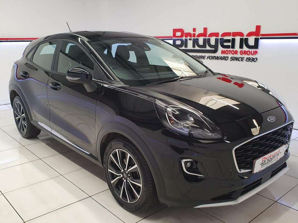 Ford Puma 1.0T Ecoboost Mhev Titanium Suv XGZ5796 Black #2