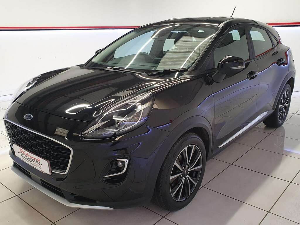 Ford Puma 1.0T Ecoboost Mhev Titanium Suv XGZ5796 Black #2