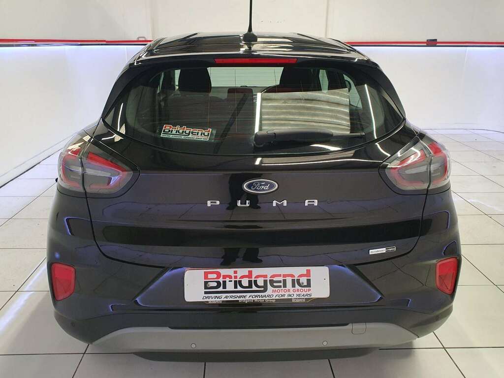 Ford Puma 1.0T Ecoboost Mhev Titanium Suv XGZ5796 Black #4