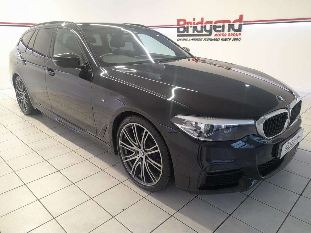 BMW 5 Series 2.0 520D Mht M Sport Touring YB20DHM Black #2