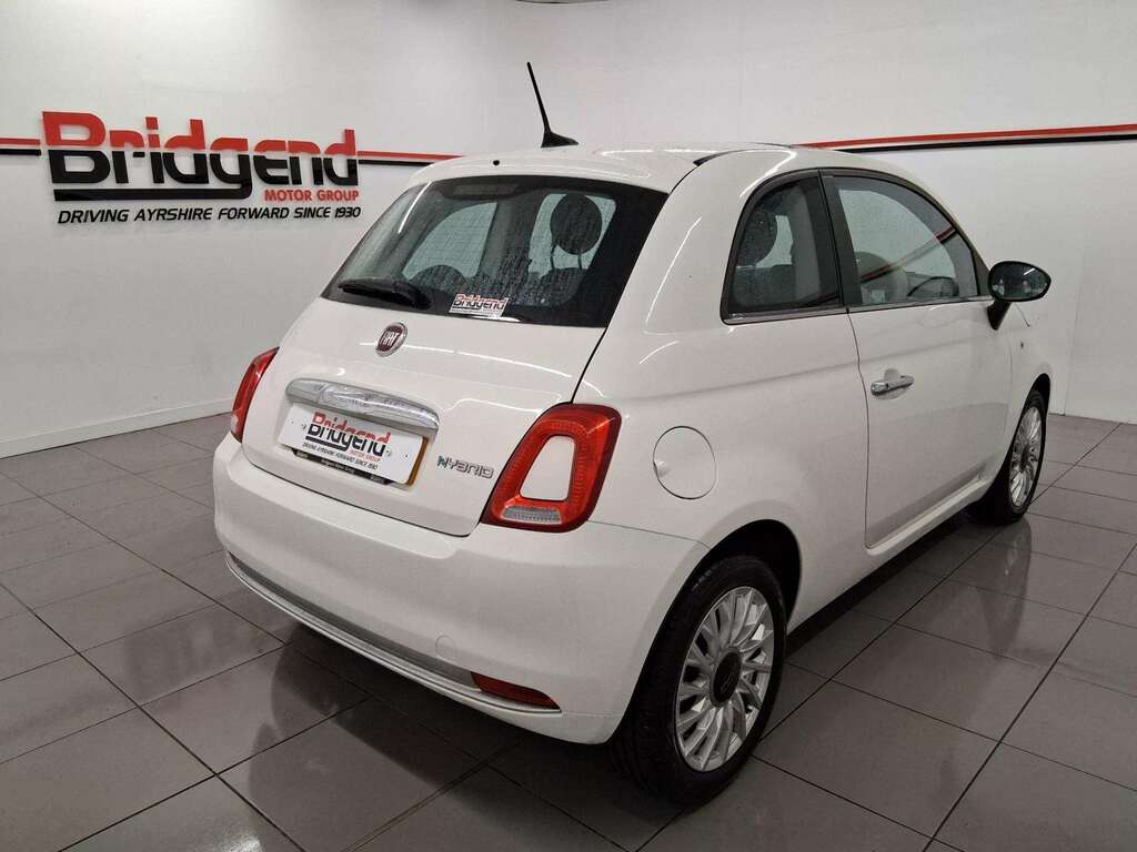 Fiat 500 1.0 Mhev Hatchback WO23YHG White #5