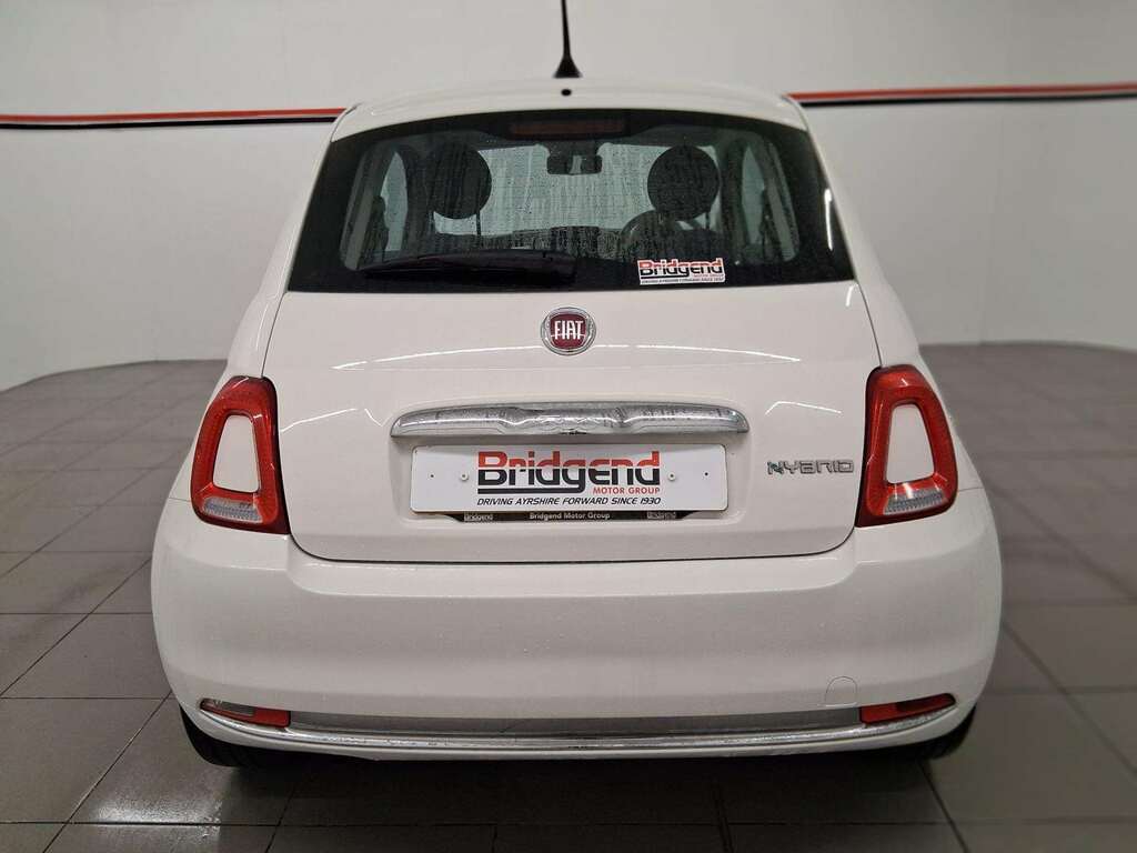 Fiat 500 1.0 Mhev Hatchback WO23YHG White #4
