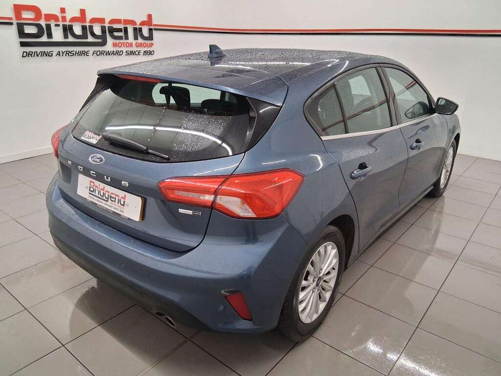 Ford Focus 1.0T Ecoboost Mhev Titanium Edition Hatchback AO21FSP Blue #6