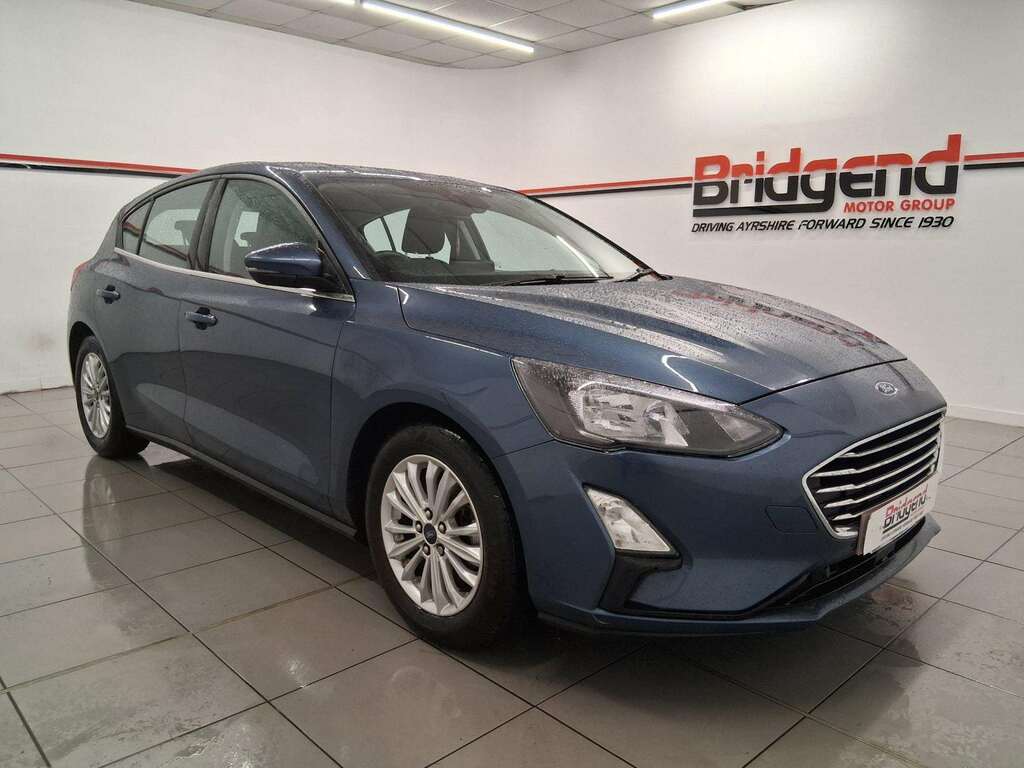 Ford Focus 1.0T Ecoboost Mhev Titanium Edition Hatchback AO21FSP Blue #2