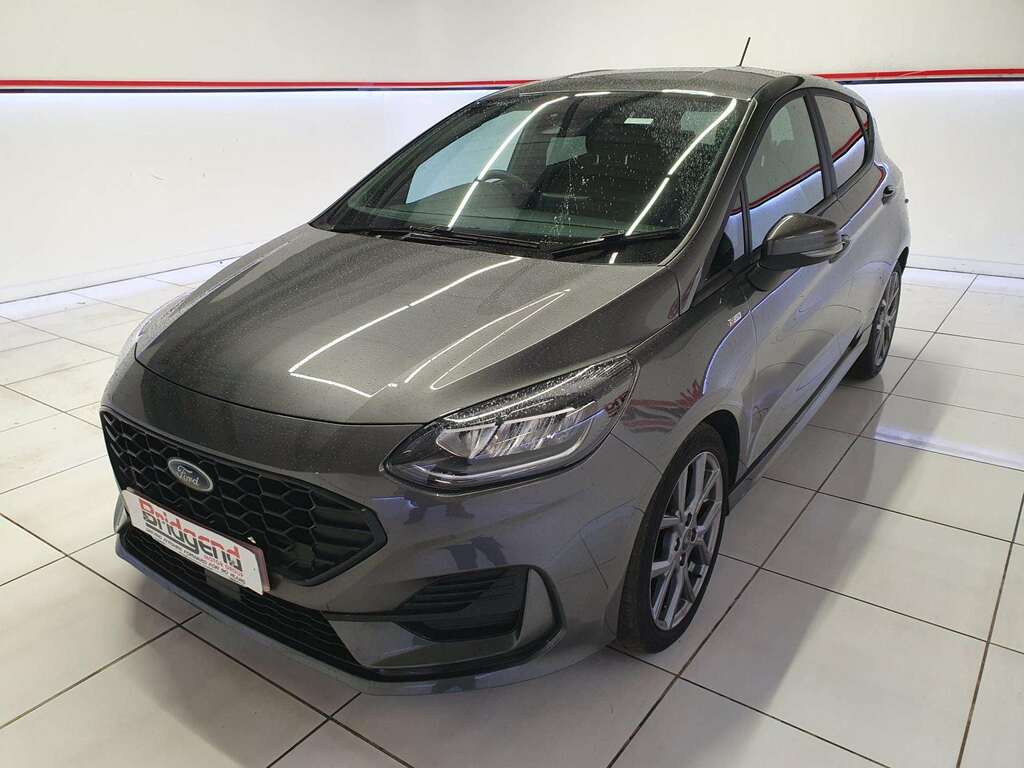 Ford Fiesta 1.0T Ecoboost St-line Hatchback CA72UBT Grey #3