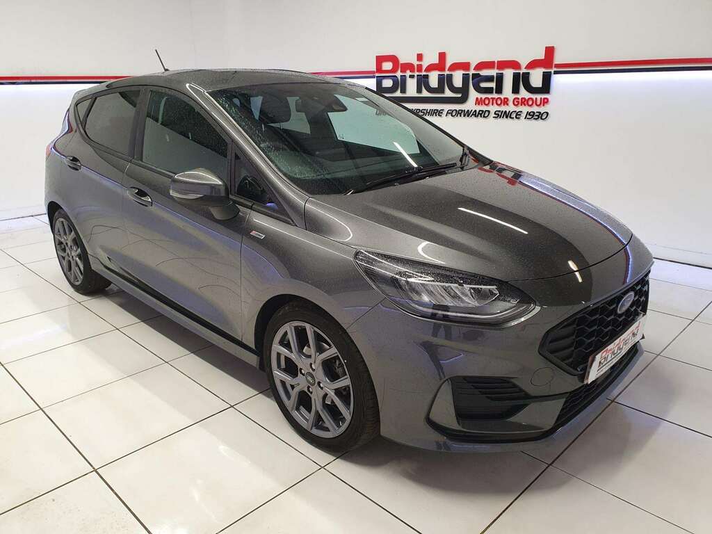 Ford Fiesta 1.0T Ecoboost St-line Hatchback CA72UBT Grey #2