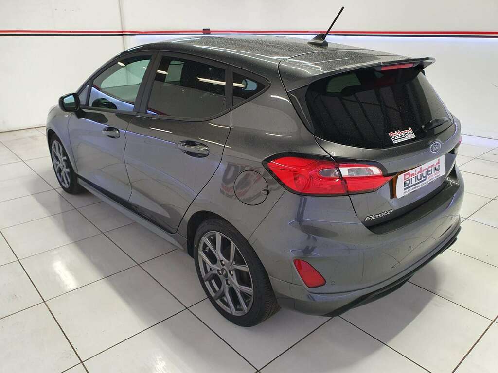Ford Fiesta 1.0T Ecoboost St-line Hatchback CA72UBT Grey #4
