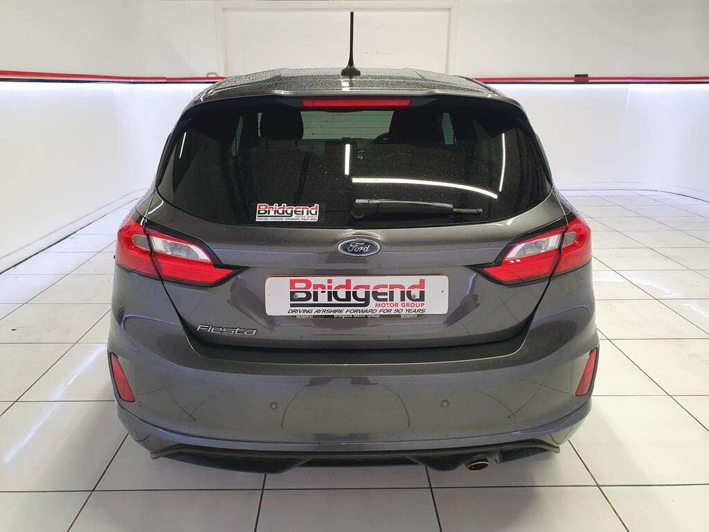 Ford Fiesta 1.0T Ecoboost St-line Hatchback CA72UBT Grey #5