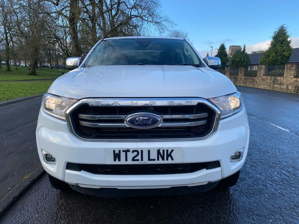 Ford Ranger Xlt Ecoblue 4X4 White #2