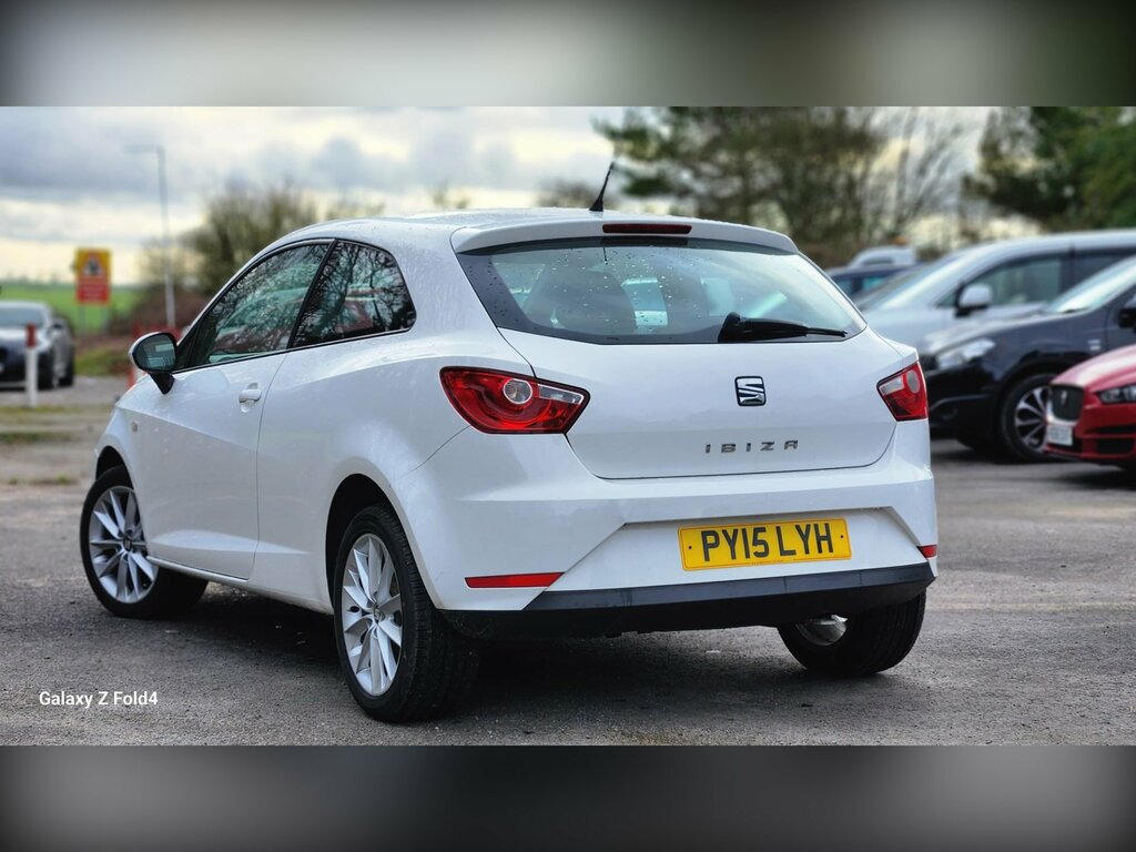 Seat Ibiza 1.4 Toca Sport Coupe Euro 5 85 White #3
