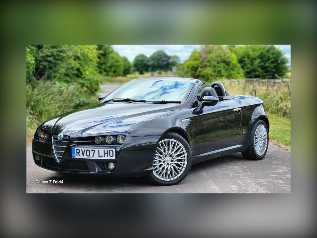 Alfa Romeo Spider 3.2 Jts V6 24V Convertible Q4 2 Black #2