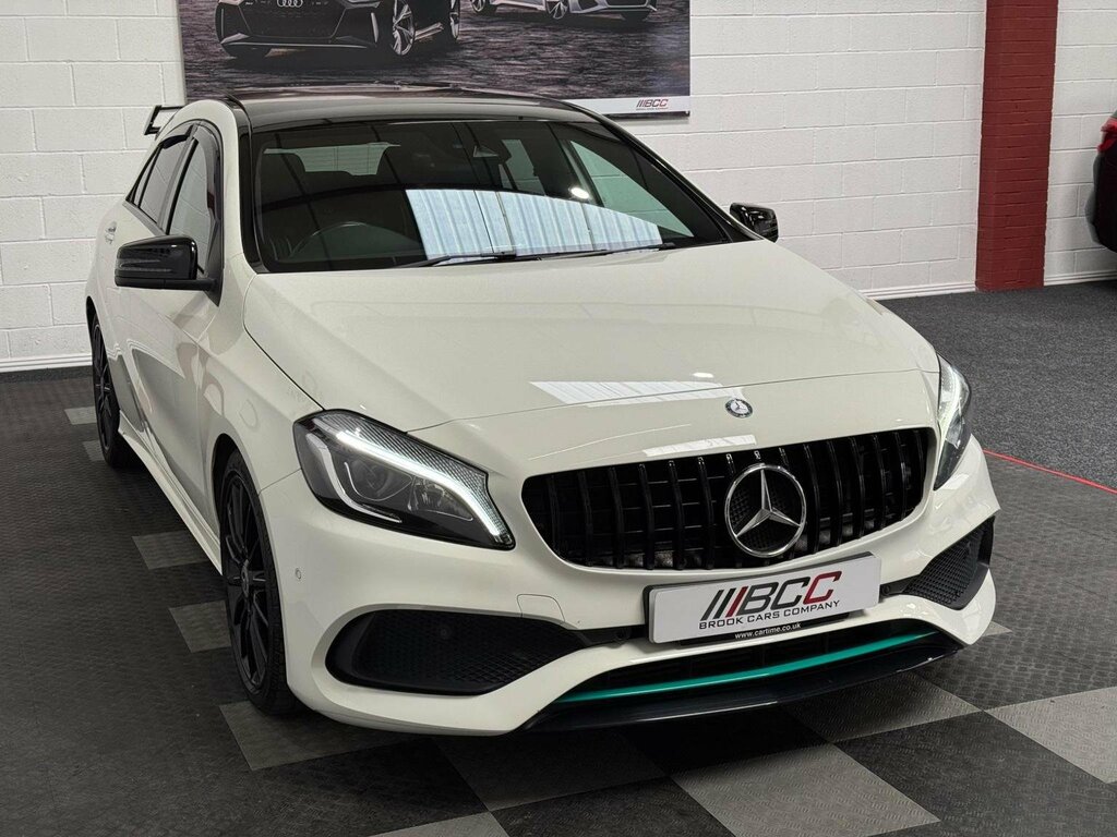 Mercedes-Benz A Class Hatchback 2.1 A220d Motorsport Edition Premium 7 PA66JTY White #4