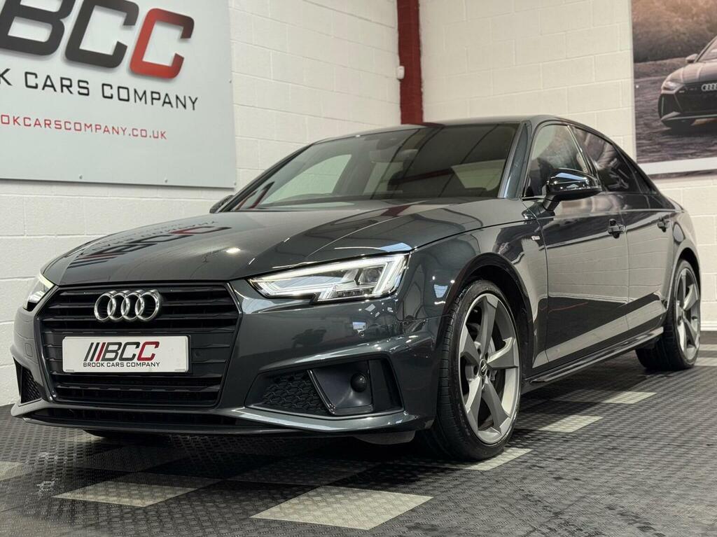 Audi A4 Saloon 2.0 Tdi 40 Black Edition S Tronic Euro 6 S YE19OVJ Grey #4