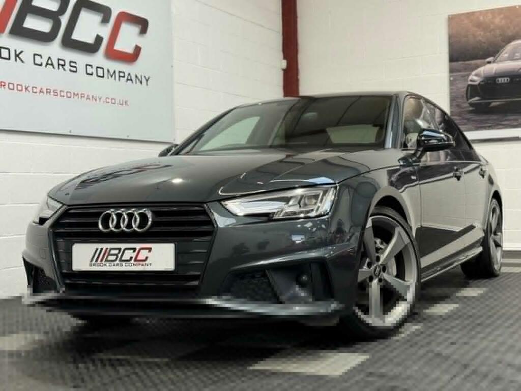 Audi A4 Saloon 2.0 Tdi 40 Black Edition S Tronic Euro 6 S Grey