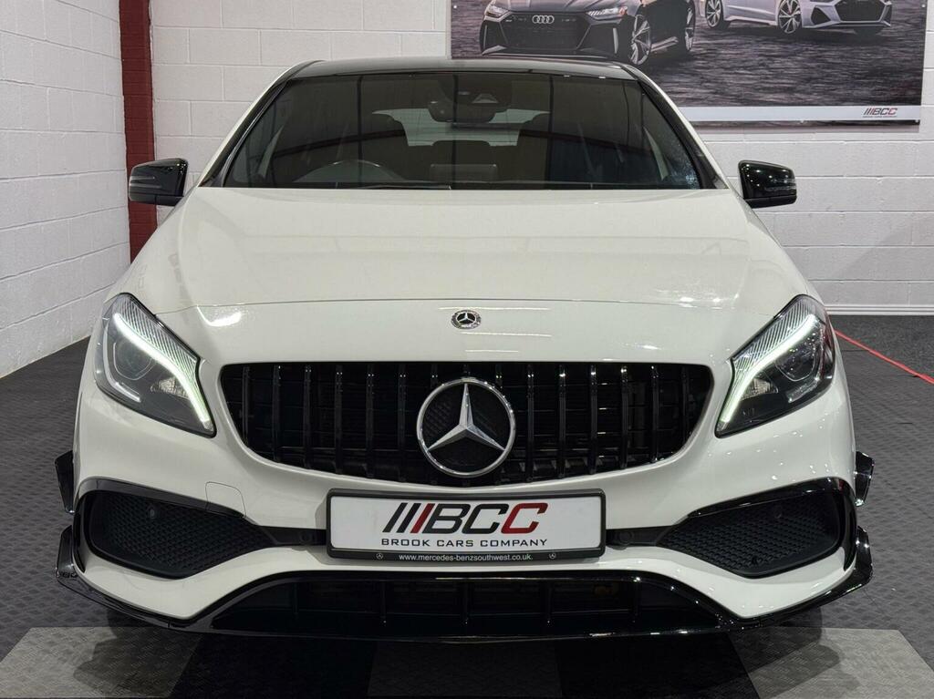 Mercedes-Benz A Class Hatchback 2.1 A200d Amg Line Premium Plus 7G-dct WA18NXJ White #3