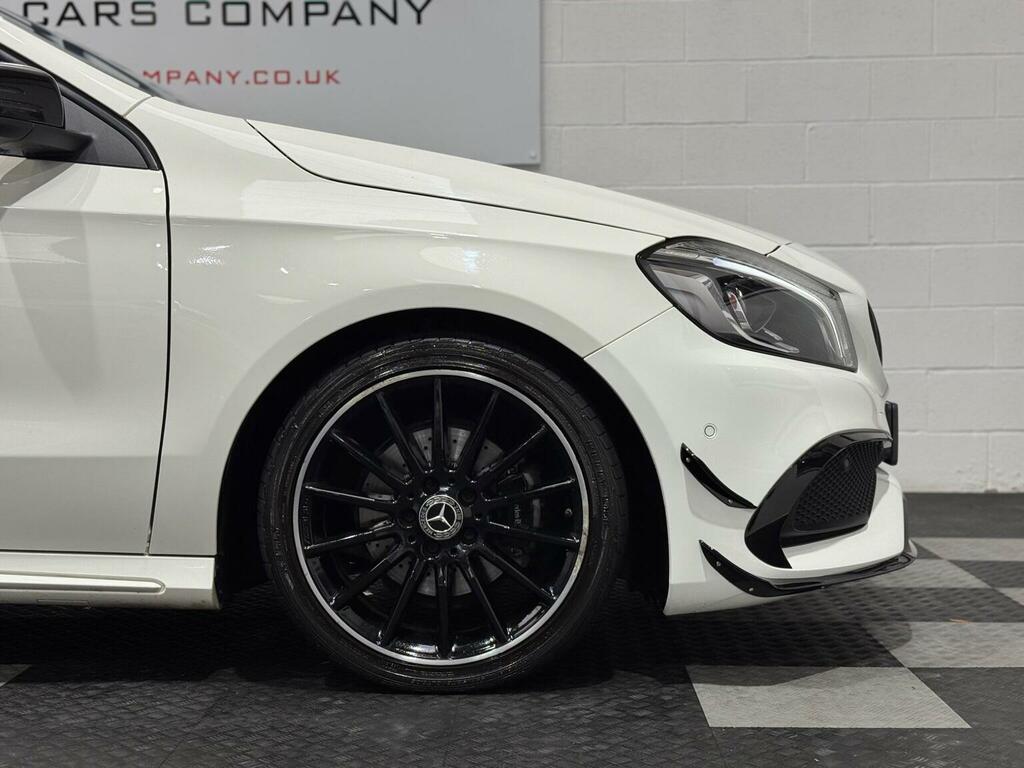 Mercedes-Benz A Class Hatchback 2.1 A200d Amg Line Premium Plus 7G-dct WA18NXJ White #6