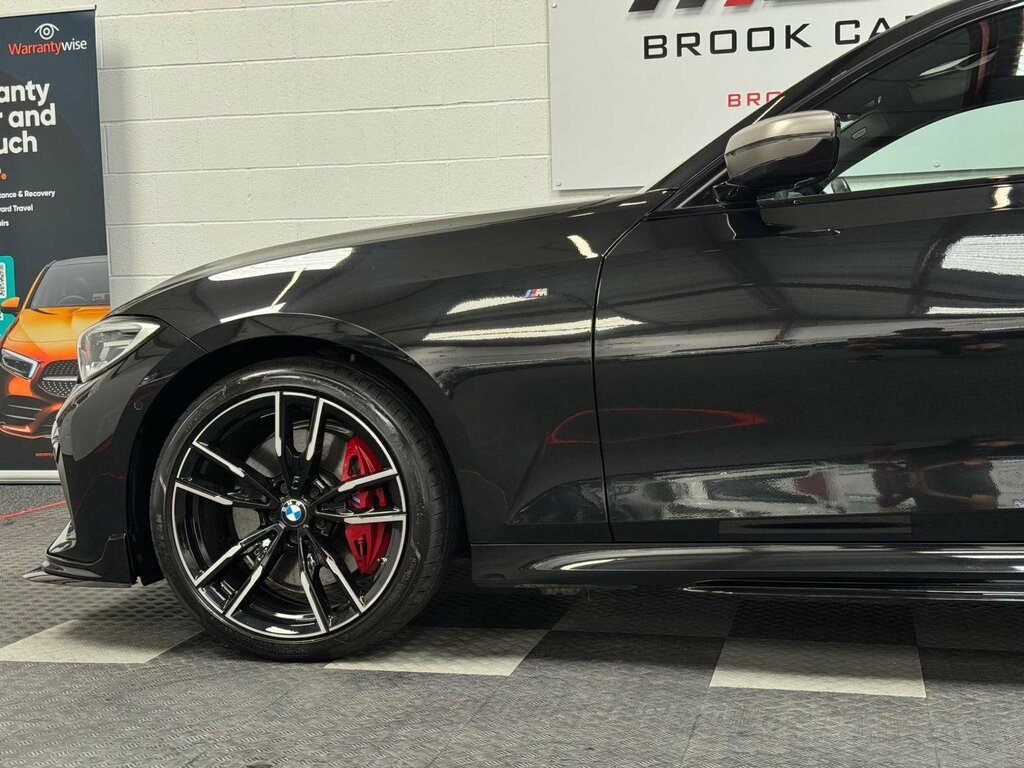 BMW 3 Series Saloon 3.0 M340d Mht Xdrive Euro 6 Ss HJ71JNN Black #5