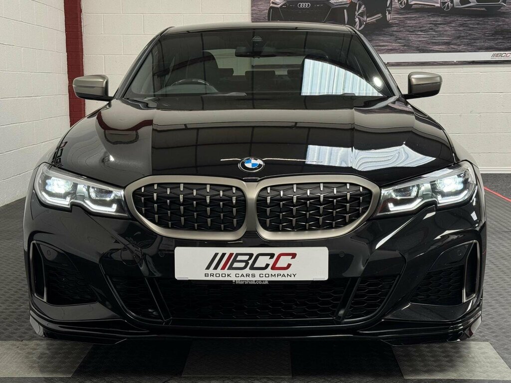 BMW 3 Series Saloon 3.0 M340d Mht Xdrive Euro 6 Ss HJ71JNN Black #2