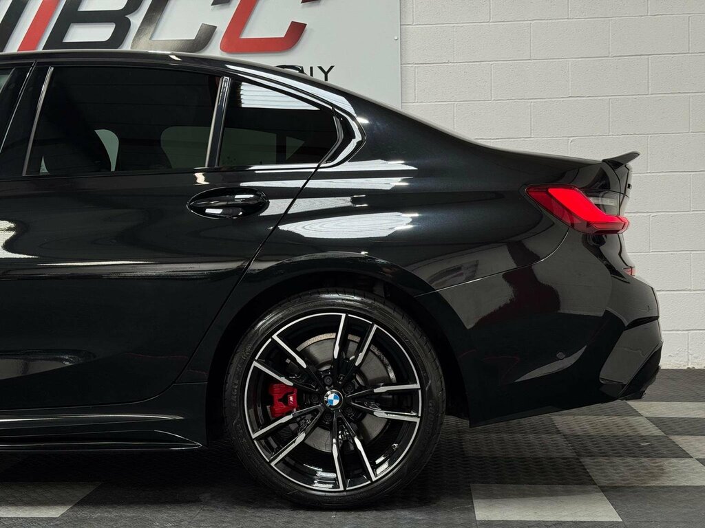 BMW 3 Series Saloon 3.0 M340d Mht Xdrive Euro 6 Ss HJ71JNN Black #6