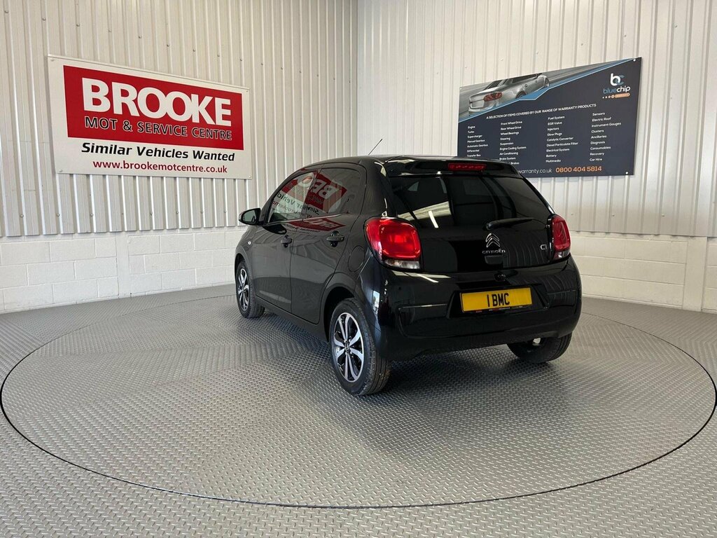 Citroen C1 Hatchback 1.0 Vti Shine Euro 6 Ss 202121 ET21UYK Black #3