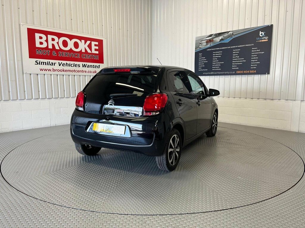 Citroen C1 Hatchback 1.0 Vti Shine Euro 6 Ss 202121 ET21UYK Black #2