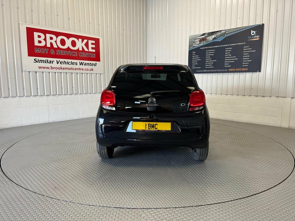 Citroen C1 Hatchback 1.0 Vti Shine Euro 6 Ss 202121 ET21UYK Black #5