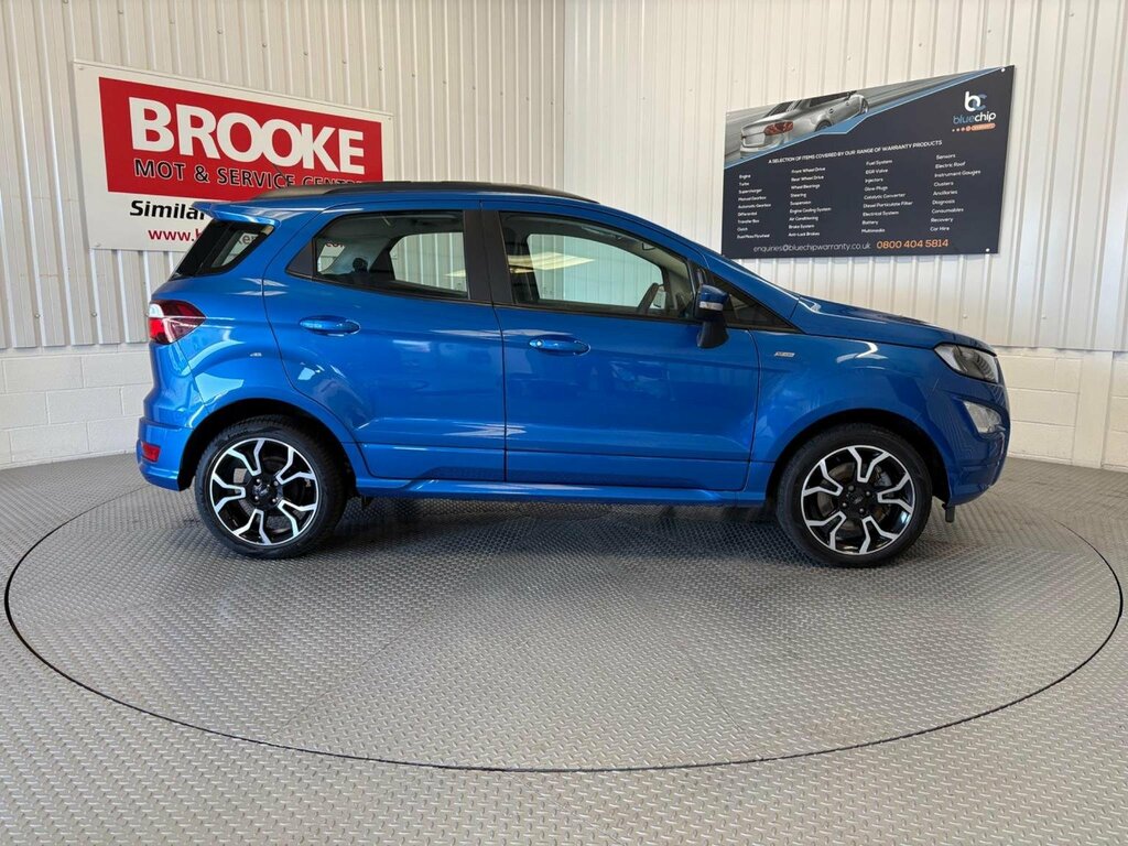 Ford Ecosport Suv 1.0T Ecoboost St-line Design Euro 6 Ss FV71DEU Blue #6