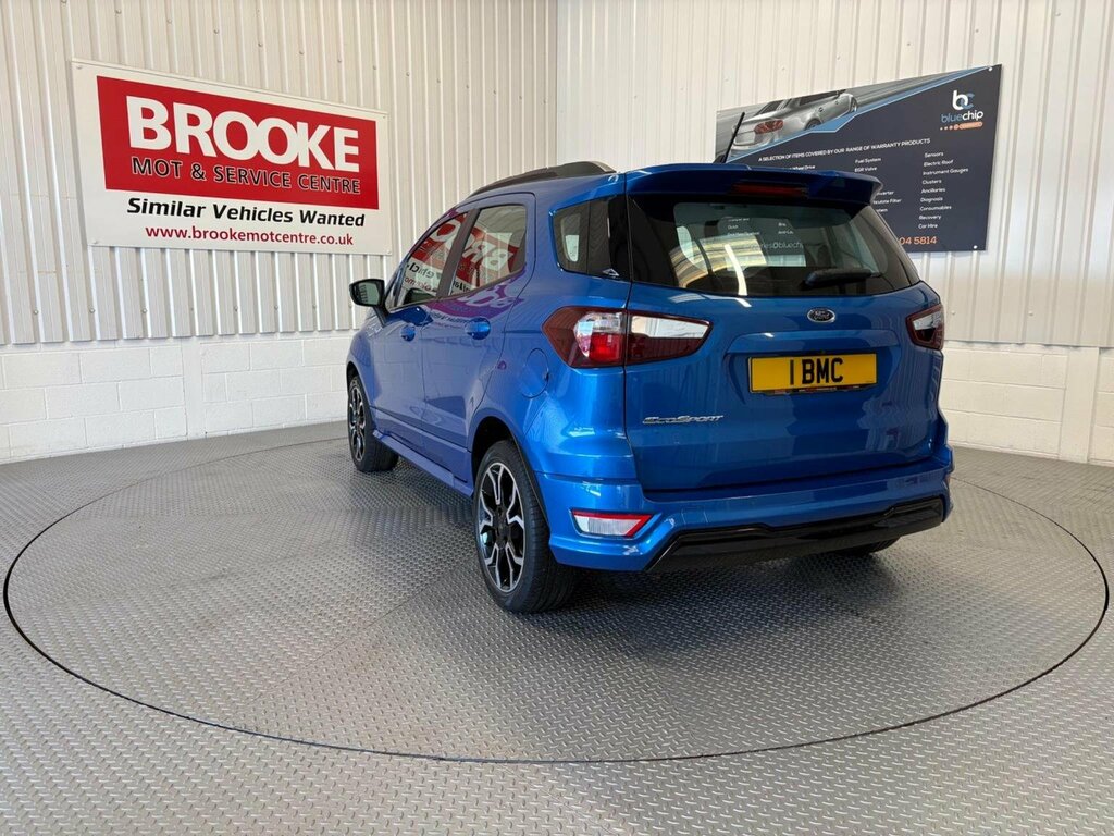 Ford Ecosport Suv 1.0T Ecoboost St-line Design Euro 6 Ss FV71DEU Blue #4