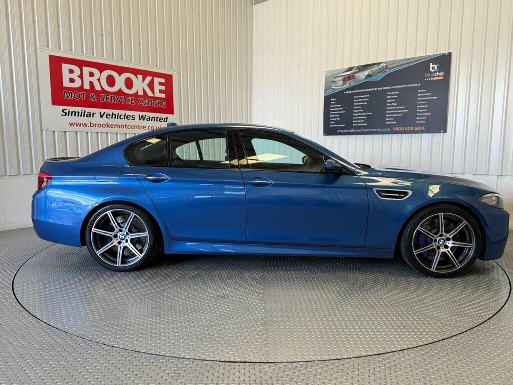 BMW M5 Saloon 4.4 V8 Competition Edition Dct Euro 6 Ss Blue #4