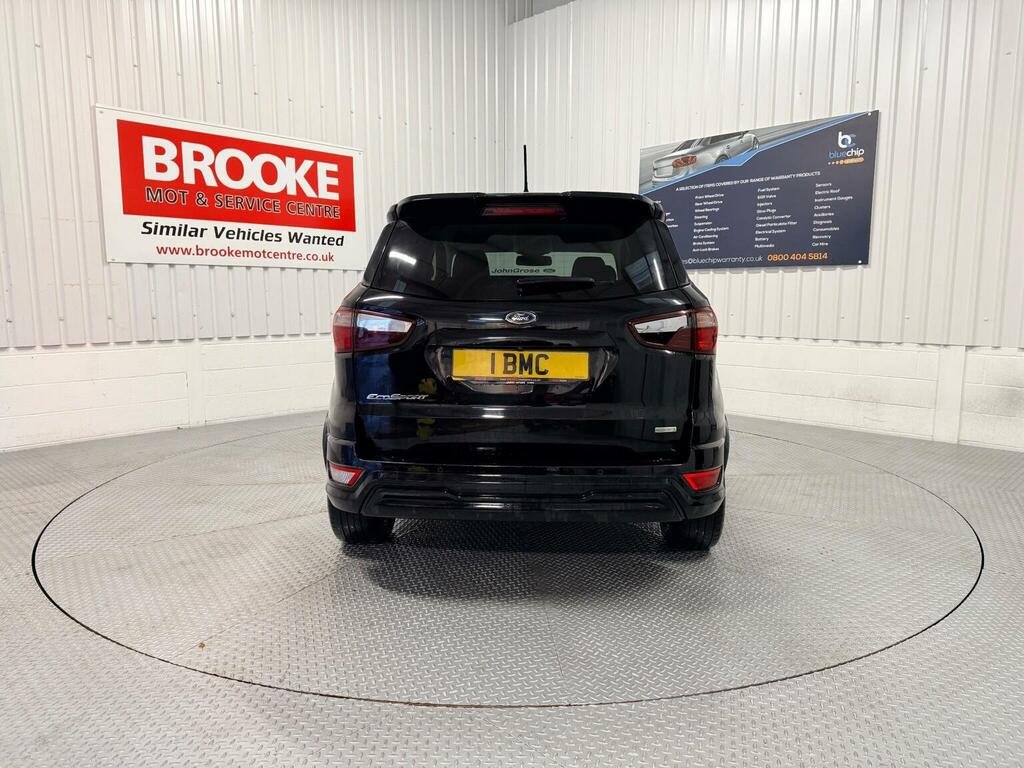 Ford Ecosport Suv 1.0T Ecoboost St-line Euro 6 Ss 20186 AY68OSC Black #5