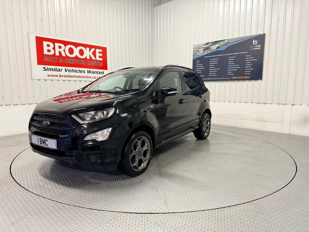 Ford Ecosport Suv 1.0T Ecoboost St-line Euro 6 Ss 20186 AY68OSC Black #2
