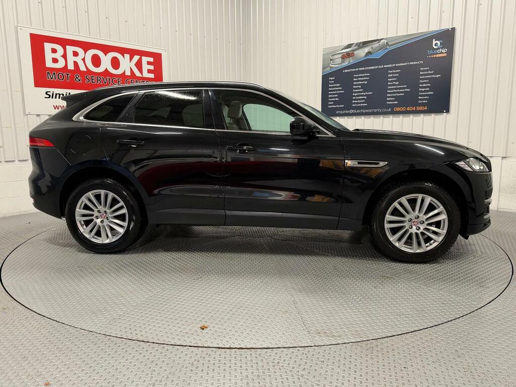Jaguar F-Pace Suv 2.0 D240 Portfolio Awd Euro 6 Ss WU67RVZ Black #5
