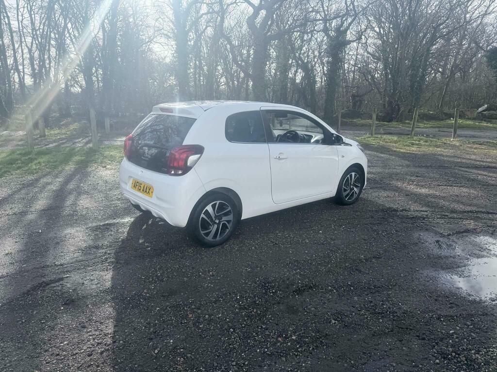 Peugeot 108 1.2 Vti Puretech Allure Euro 5 AF15AAX White #6