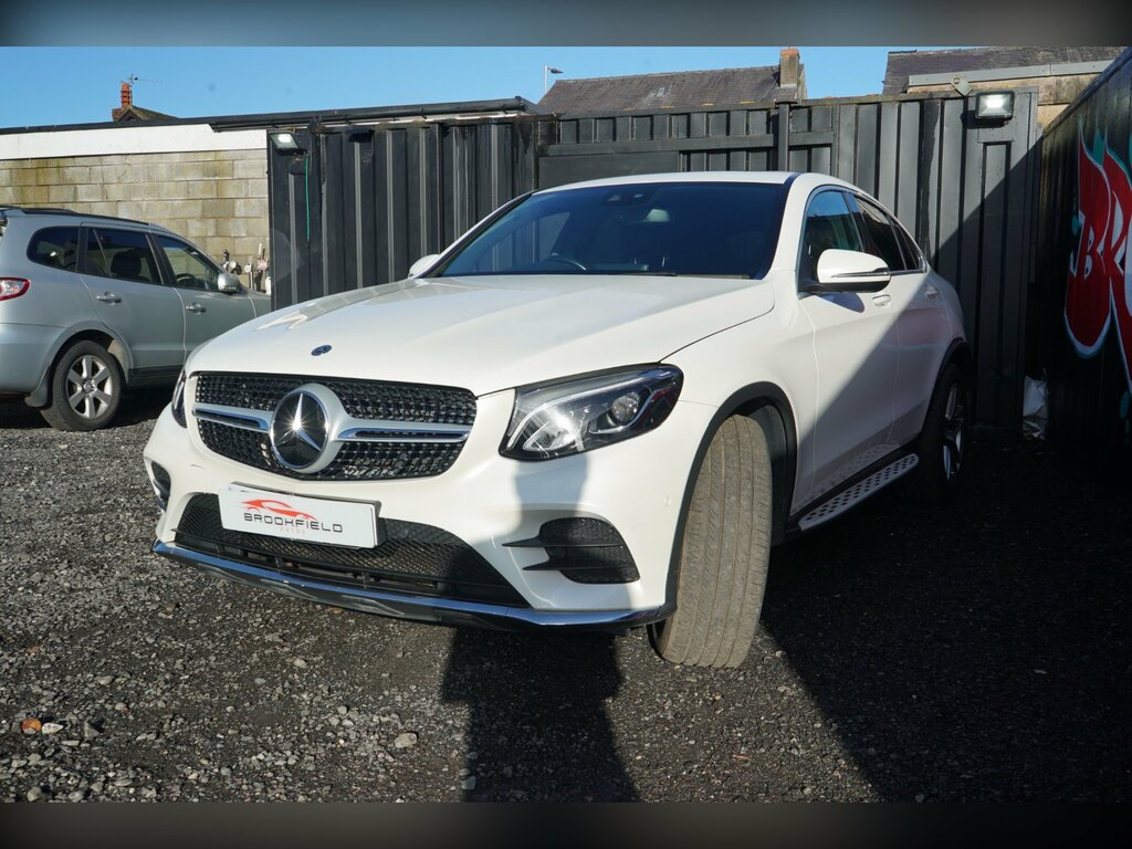 Mercedes-Benz GLC Class 3.0 Glc350d V6 Amg Line Premium Plus Coupe D EU17OEB White #5