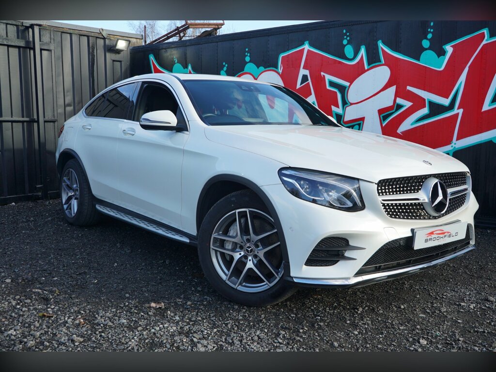 Mercedes-Benz GLC Class 3.0 Glc350d V6 Amg Line Premium Plus Coupe D White