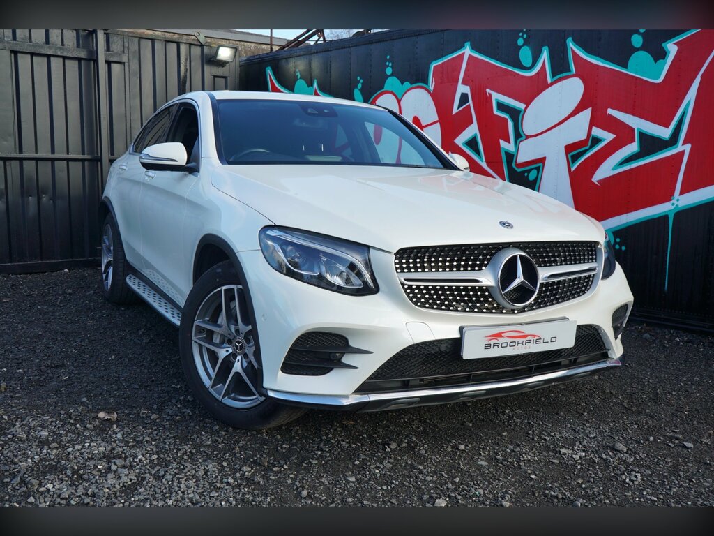 Mercedes-Benz GLC Class 3.0 Glc350d V6 Amg Line Premium Plus Coupe D EU17OEB White #2