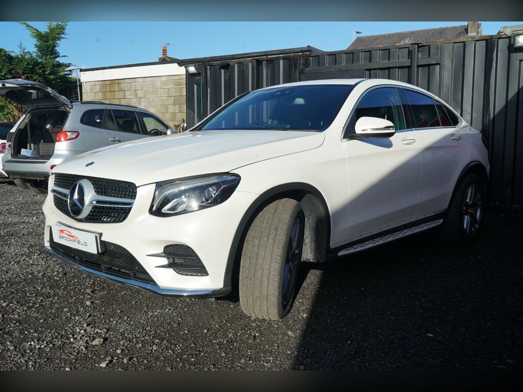 Mercedes-Benz GLC Class 3.0 Glc350d V6 Amg Line Premium Plus Coupe D EU17OEB White #6