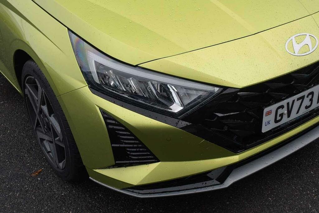 Hyundai I20 Hatchback GV73RWY Yellow #4