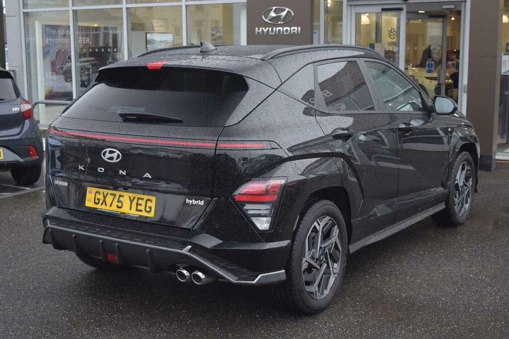 Hyundai Kona Hatchback GX75YEG Black #6