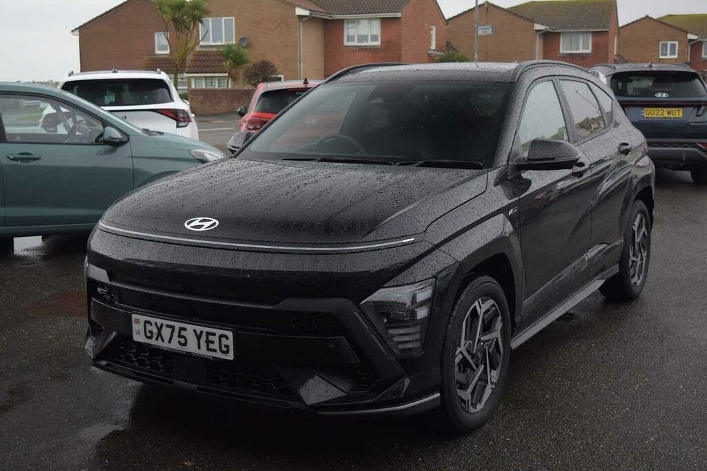Hyundai Kona Hatchback GX75YEG Black #3